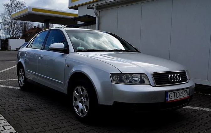 Audi A4 cena 9900 przebieg: 295000, rok produkcji 2000 z Sośnicowice małe 106